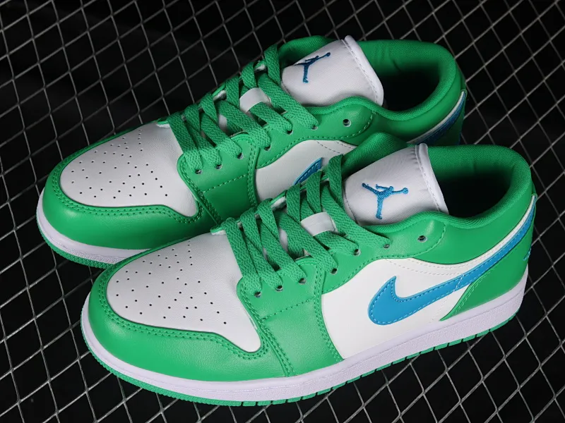 All categories Air Jordan Jordan series basketball shoes Air Jordan 1 Low Z version Air Jordan 1 Low "White Green" AJ1 Joe 1 white green low-top basketball shoes DC0774-304